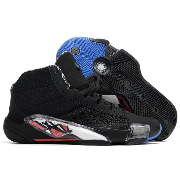 Air Jordan 38 Black Red Blue