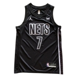 Баскетбольная джерси Jordan Kevin Durant Brooklyn Nets Black