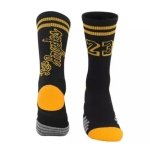 Баскетбольные носки Lebron №23 Black Yellow