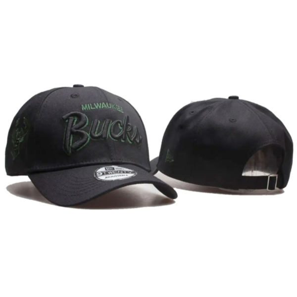 Бейсболка New Era Milwaukee Bucks Black