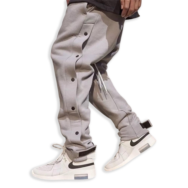 Брюки на заклепках Grey