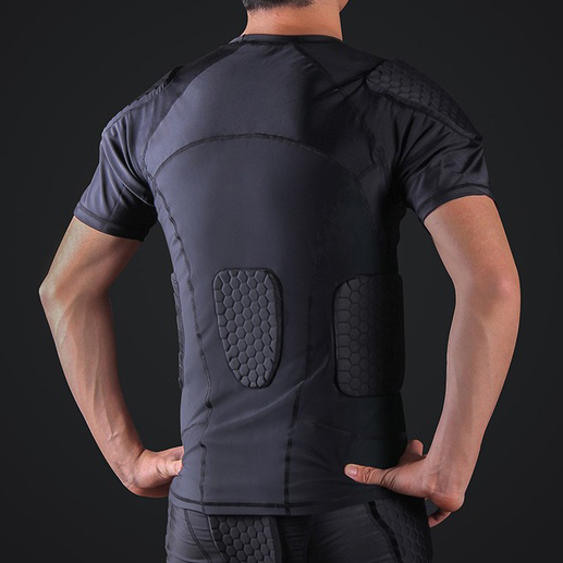 Компрессионная футболка защитой-купить-time2win.ru