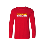 Лонгслив Adidas NBA Cleveland Cavaliers Red