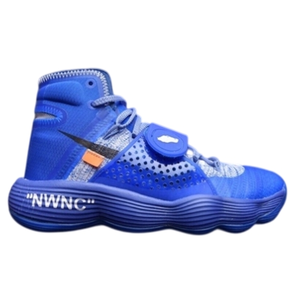 Nike React Hyperdunk 2017 Flyknit Off-White Blue