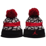 Шапка Jordan Jumpman Striped Beanie Black Red